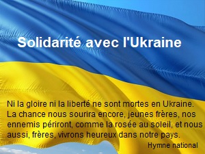 Solidaité avec l'Ukraine